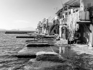 Milos, le port de Klima